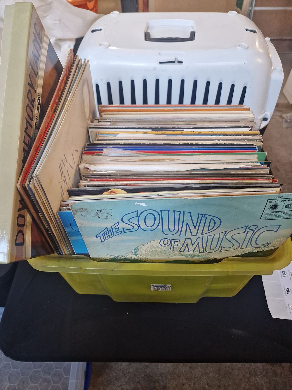 Lot 380: Large Selection of Vintage Collectable Vinyl Records. Country,...