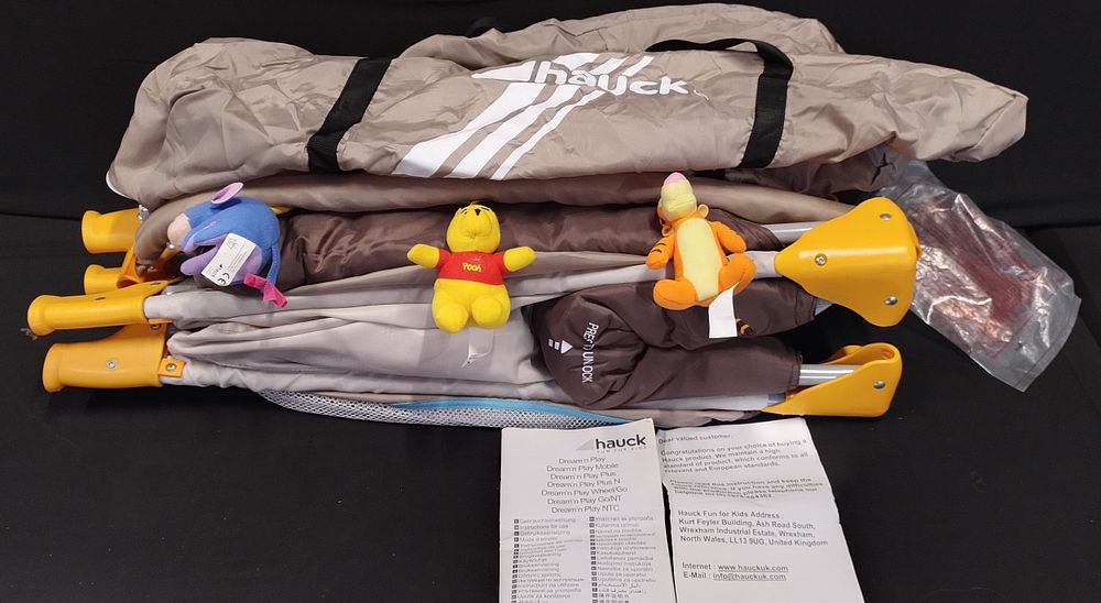 Lot 401: Hauck, Disney baby dream and play travel cot...
