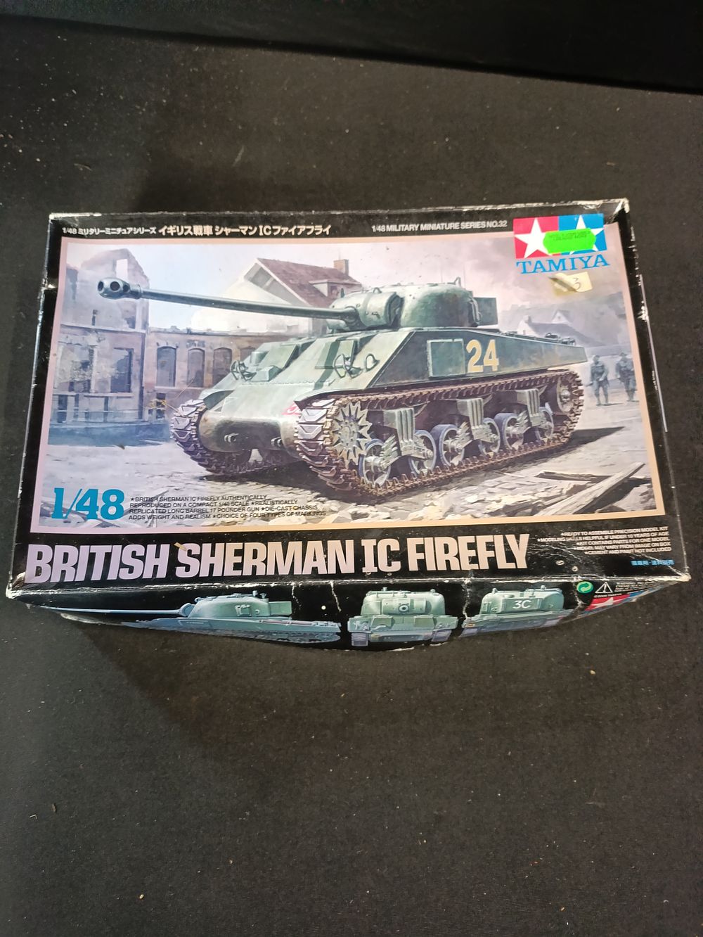 Lot 447: Tamiya British Sherman IC Firefly 1/48 precision model...