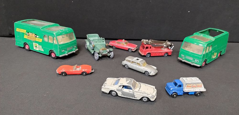 Lot 199: Vintage diecast vehicles by Matchbox, Husky, Lone Star,...