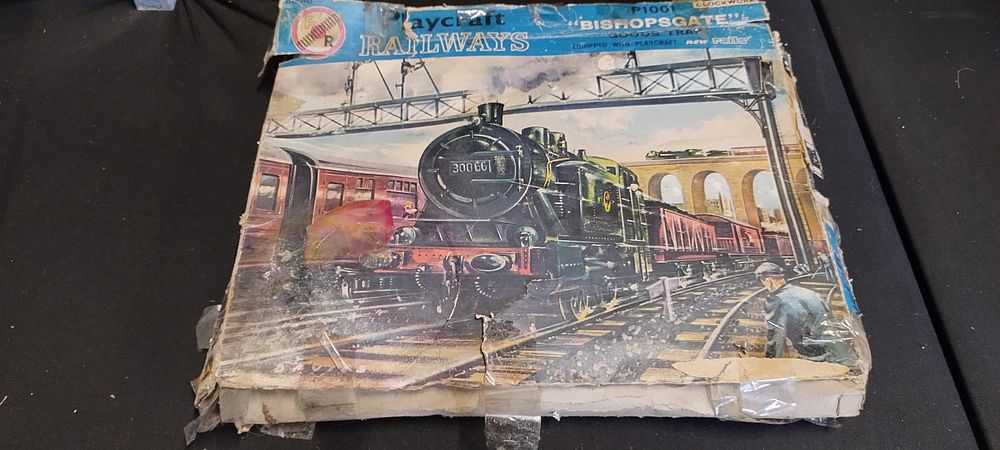 Lot 220: Vintage playcraft Bishopsgate Goods Train