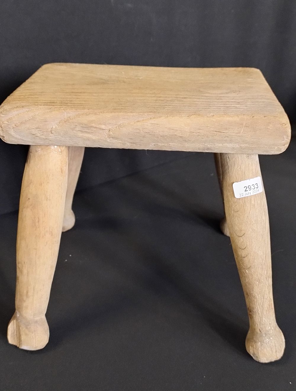 Lot 377: Vintage wooden Tuffit measures approx H 21 x...