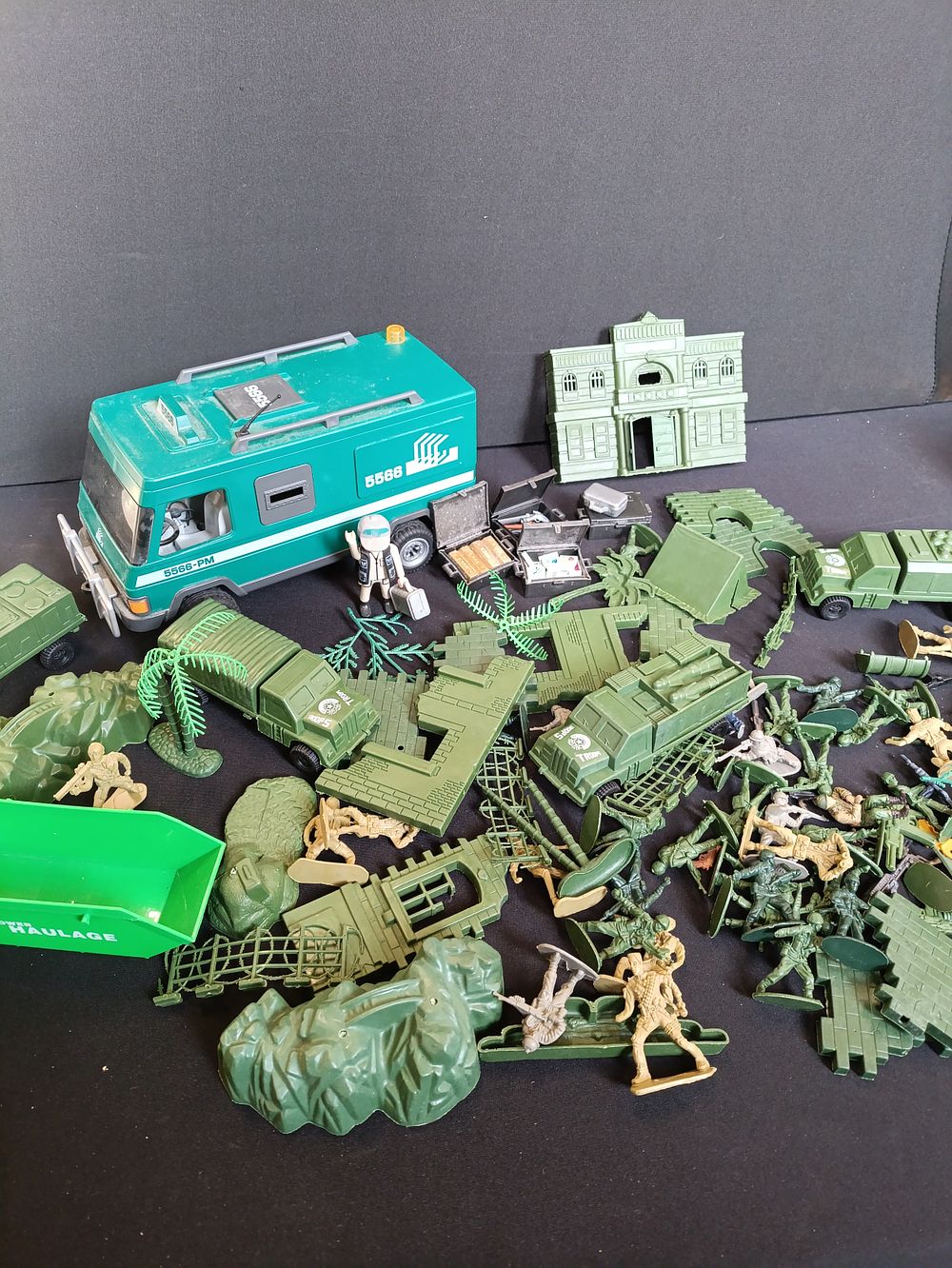 Lot 358: Playmobil 5566 Money Transport Vehicle along with a...