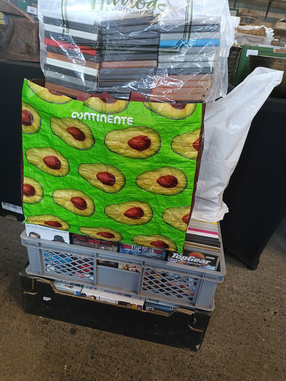 Lot 507: Very large selection of DVDs, 2 boxes and...