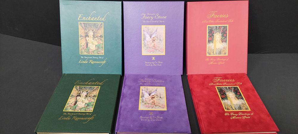 Lot 188: 3 boxed first edition Fae books, Through a...