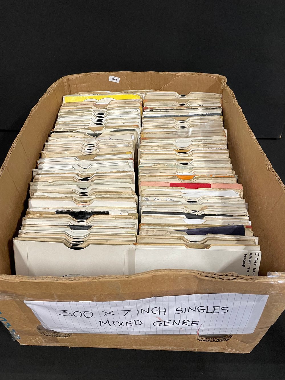 Lot 221: Over 300 Mixed Genre 7" Vinyl Singles