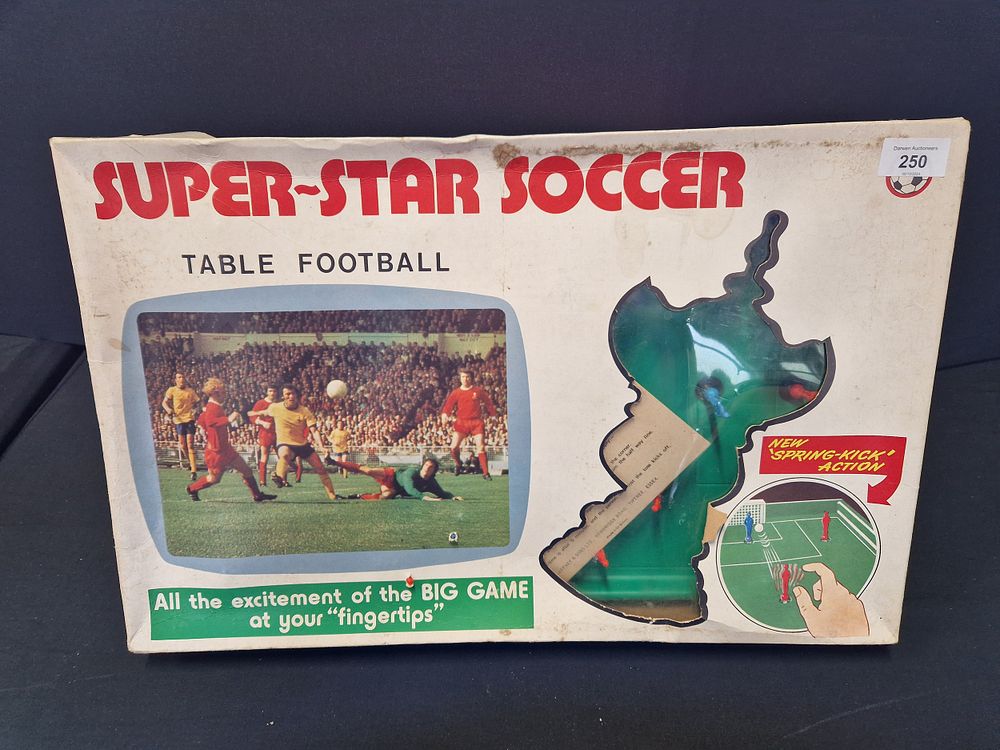 Lot 250: Vintage Super-Star Soccer table football game