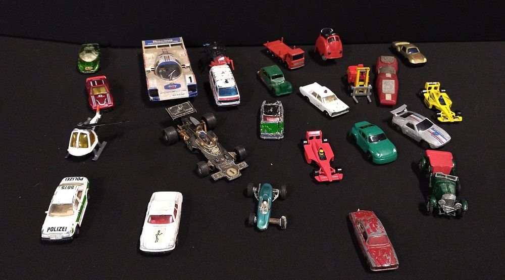 Lot 297: Vintage diecast vehicles Matchbox, Corgi, Wizzwheels,
