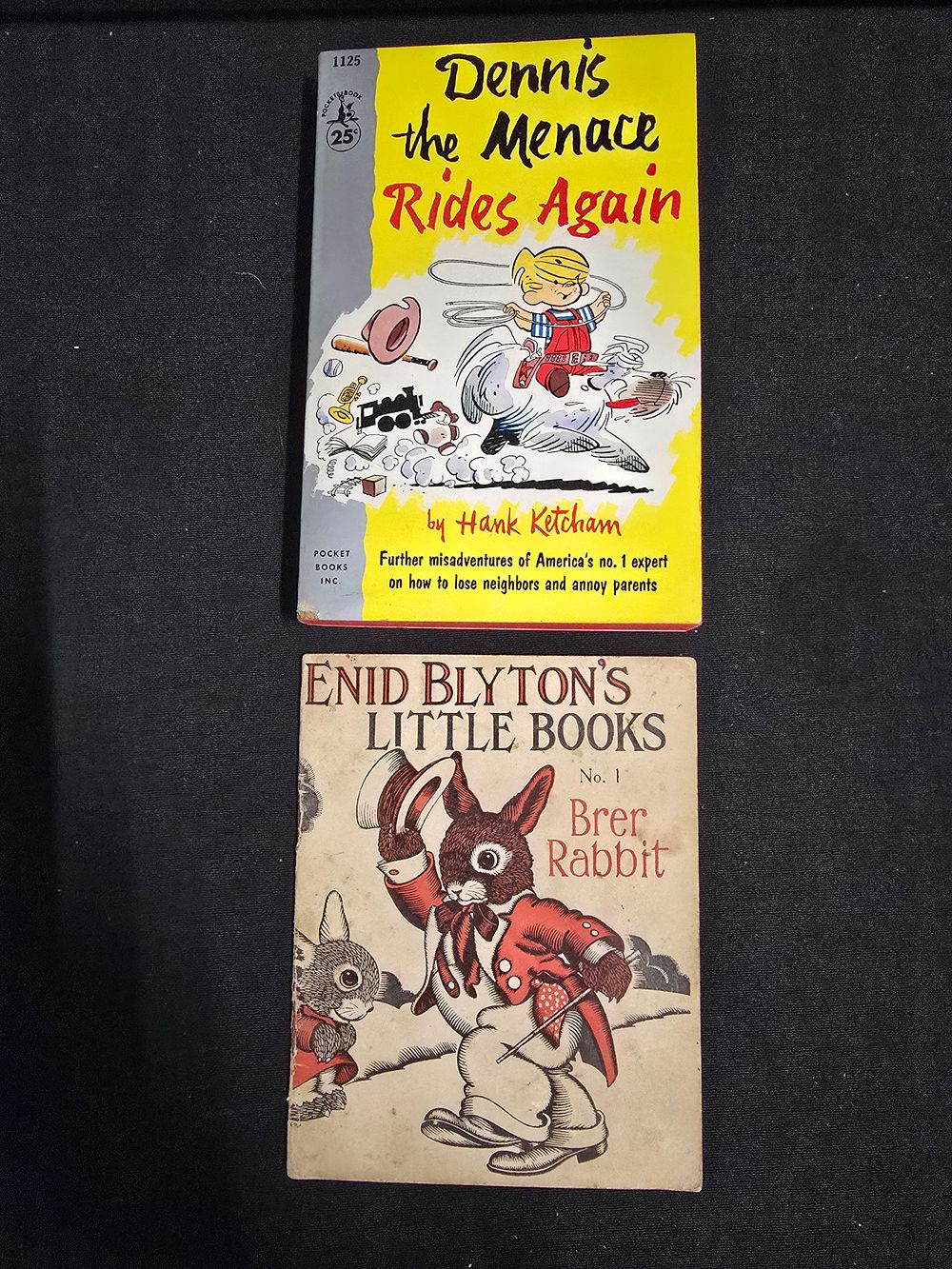 Lot 367: Two Vintage Enid Blytons Little Books no.1 Brer...