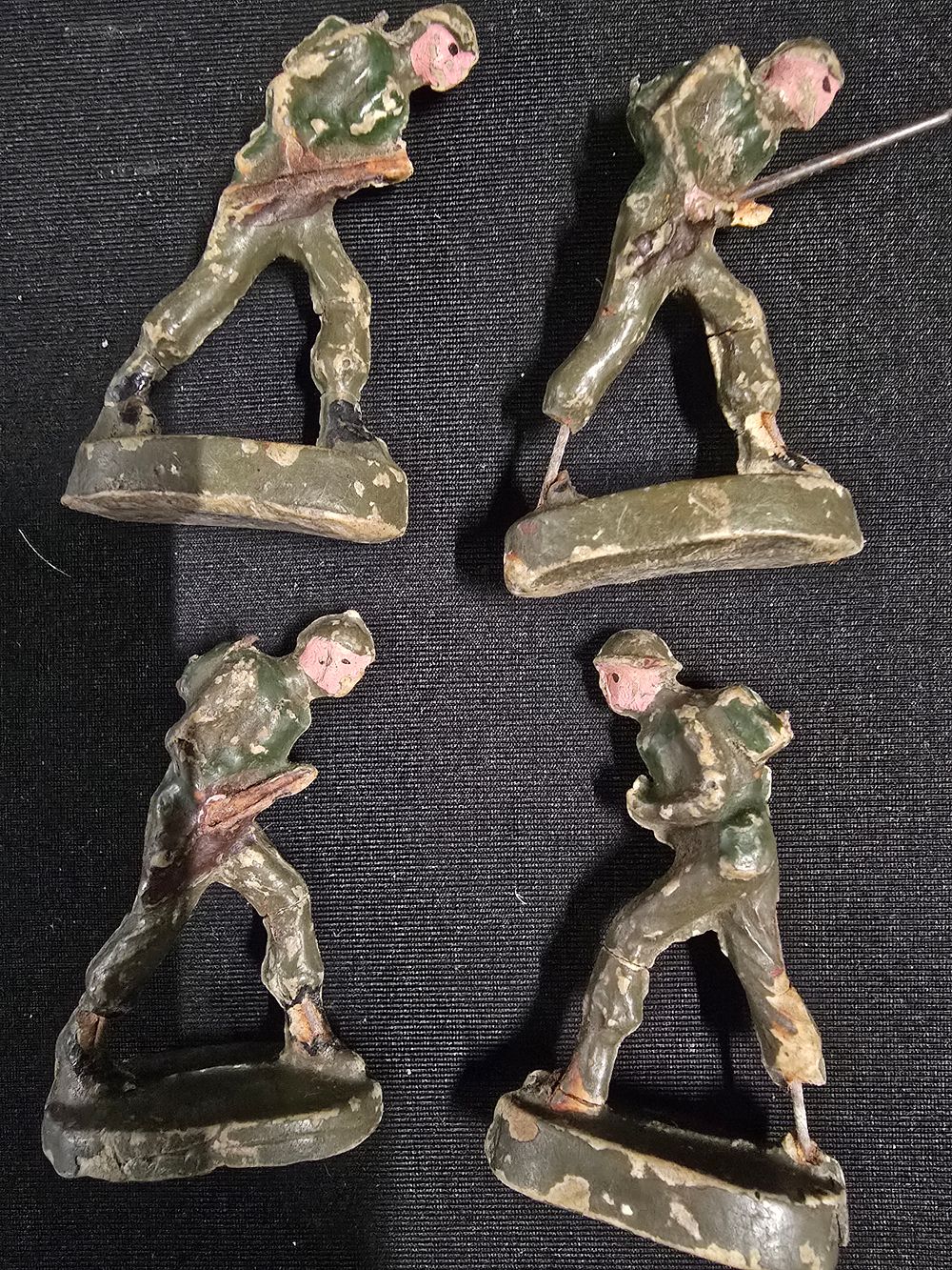 Lot 387: Four Mid to early 1930s hausser elastolin military...