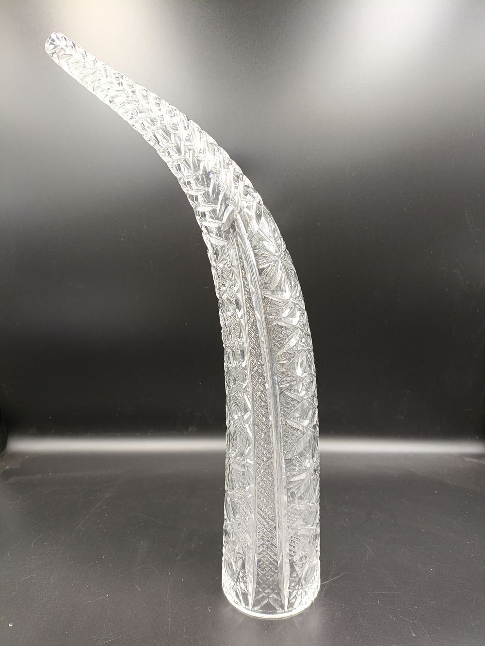 Lot 401: Large crystal horn
