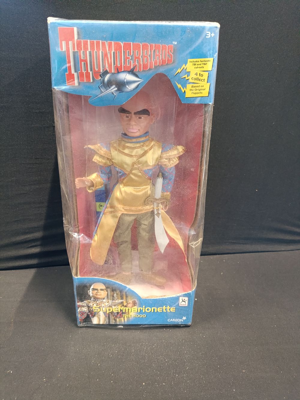 Lot 405: Vintage Thunderbirds The Hood Supermarionette Puppet in original...