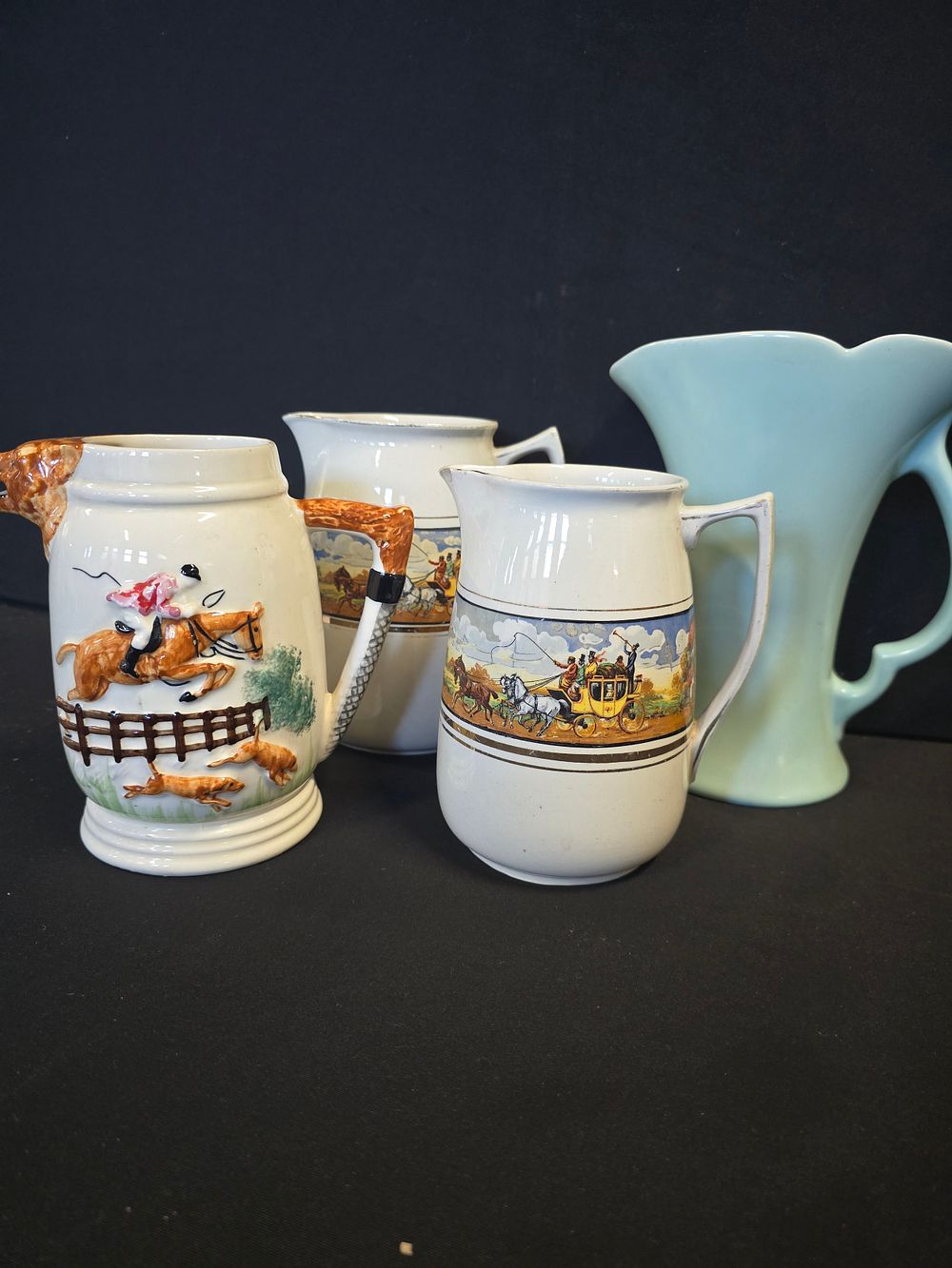 Lot 423: Two Gibsons England Jugs and two other