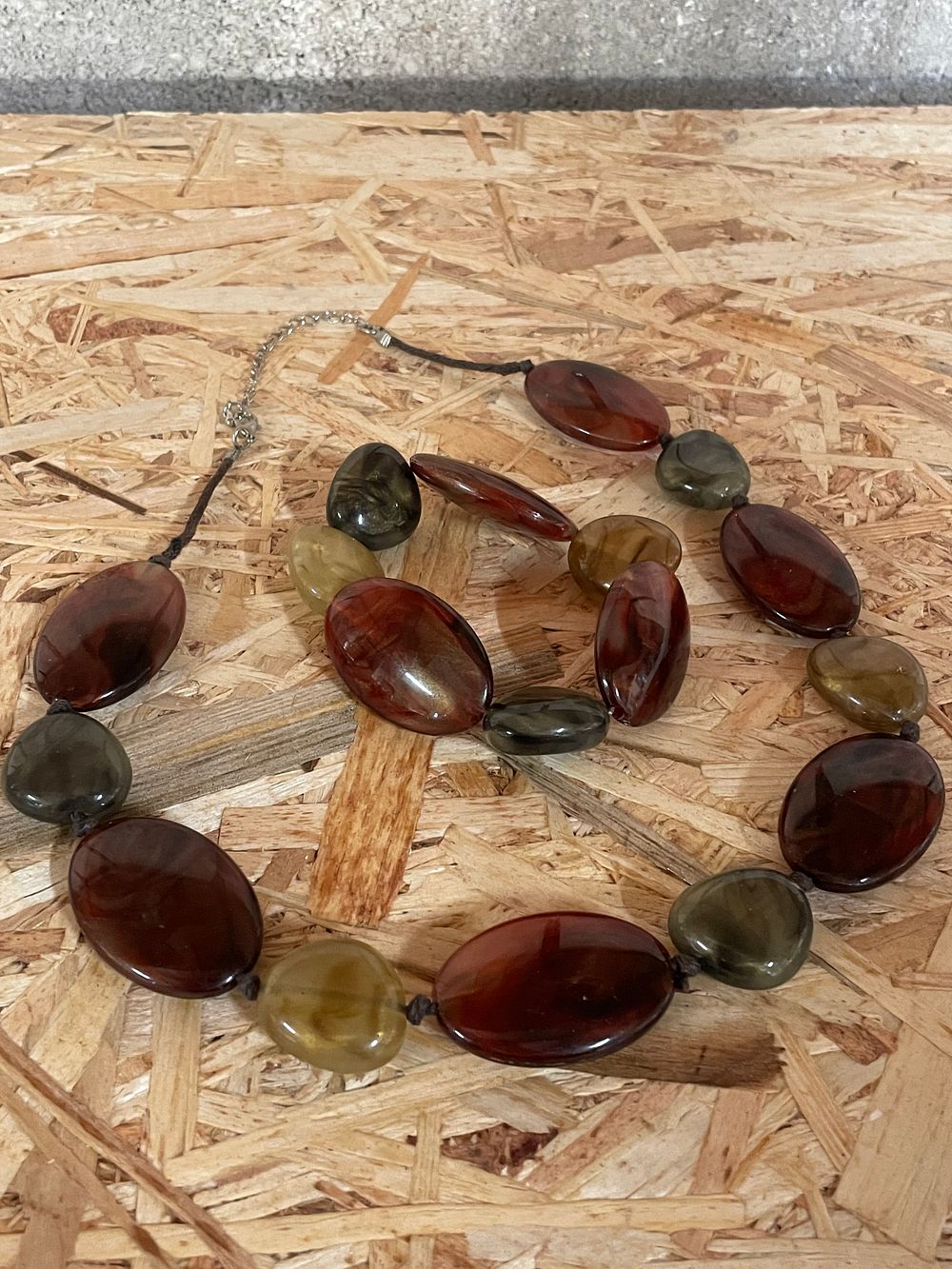 Lot 91: Mixed Stone Necklace & Bracelet