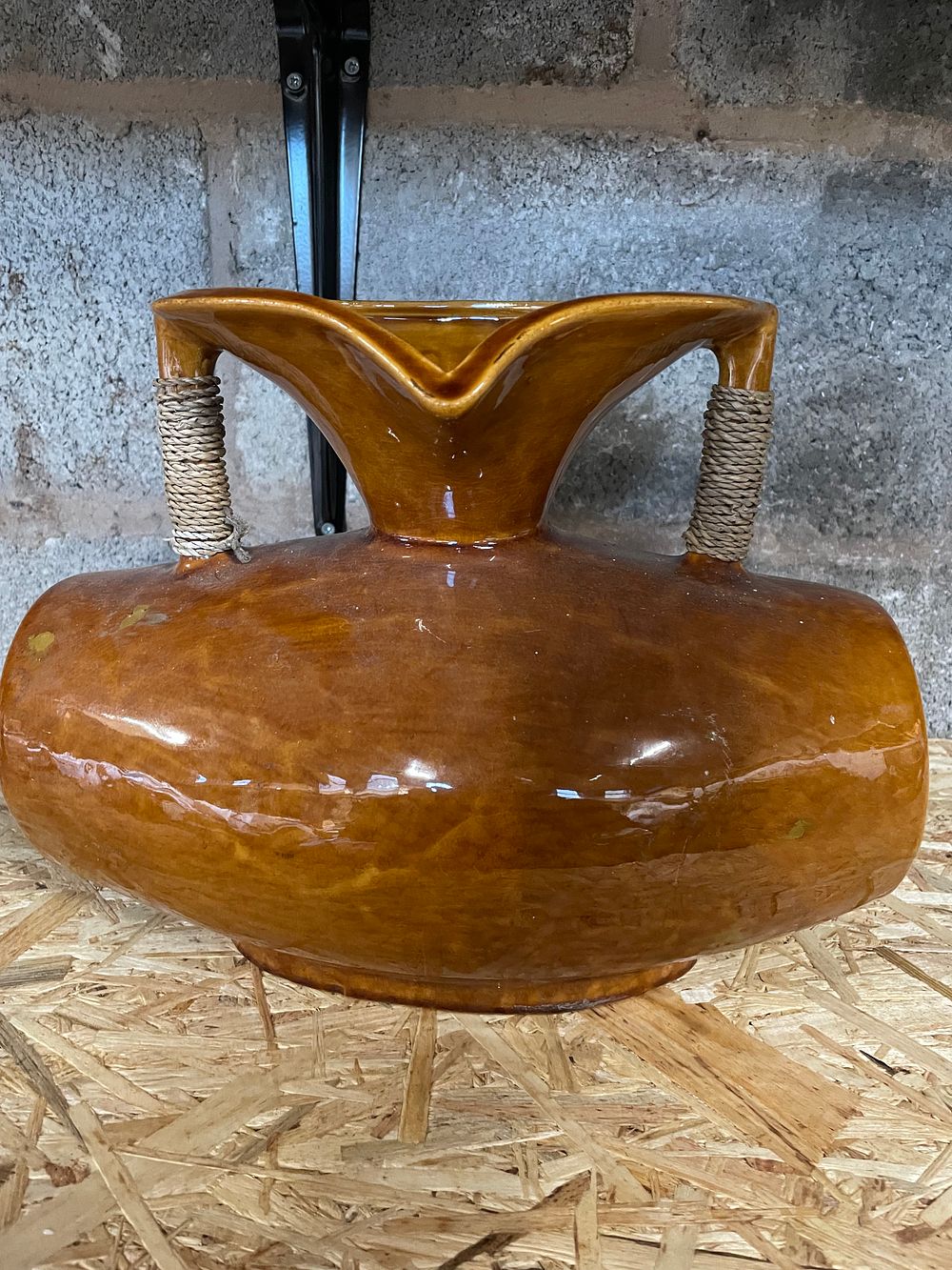 Lot 96: Large European Oil Jug