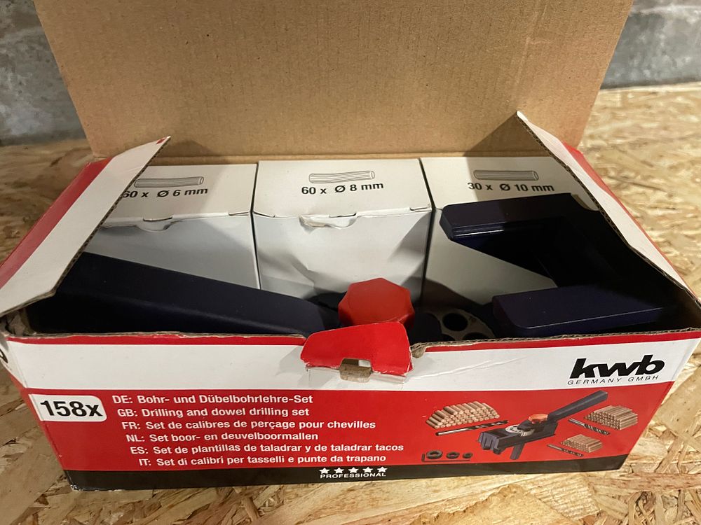Lot 113: Boxed KWB Dowl Drilling Kit