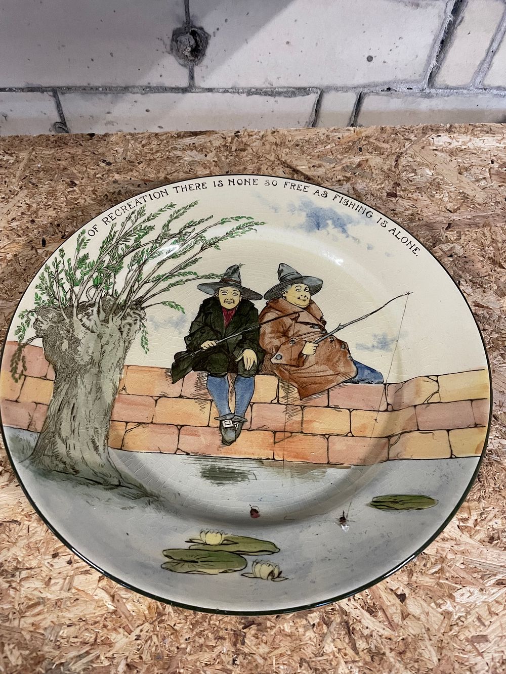 Lot 130: Royal Doulton collectors plate