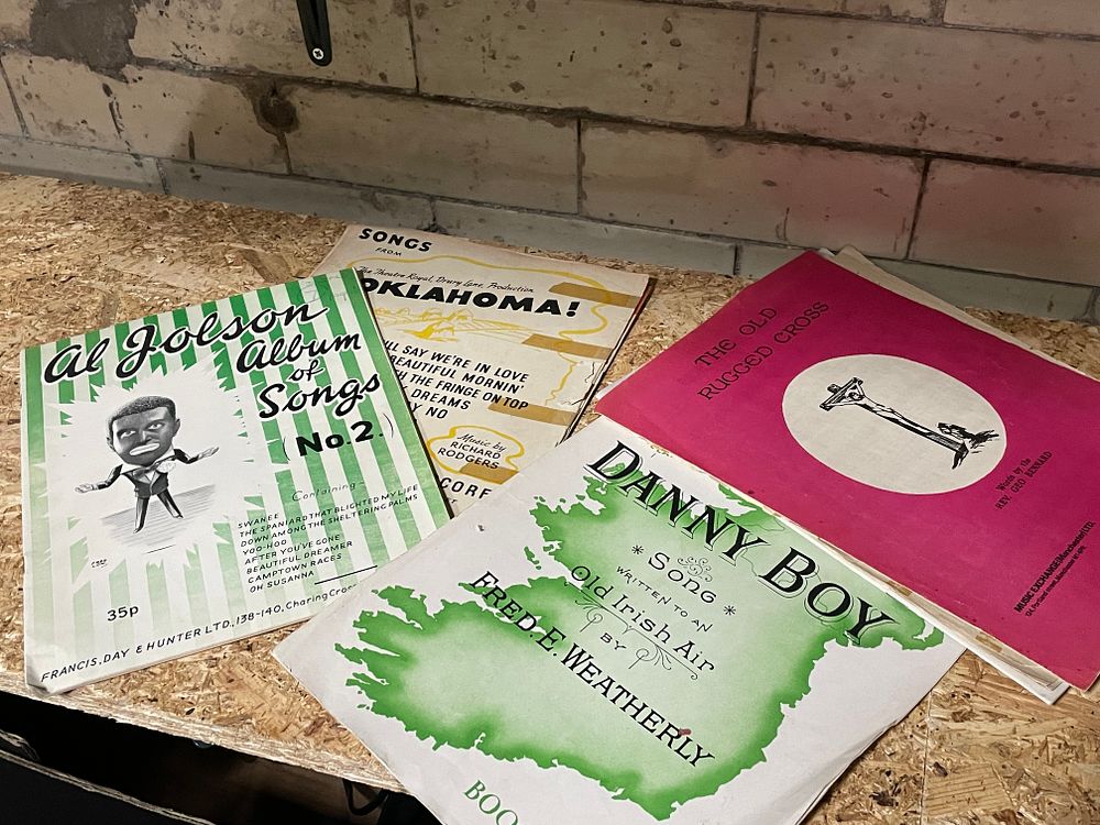Lot 149: Vintage Sheet Music
