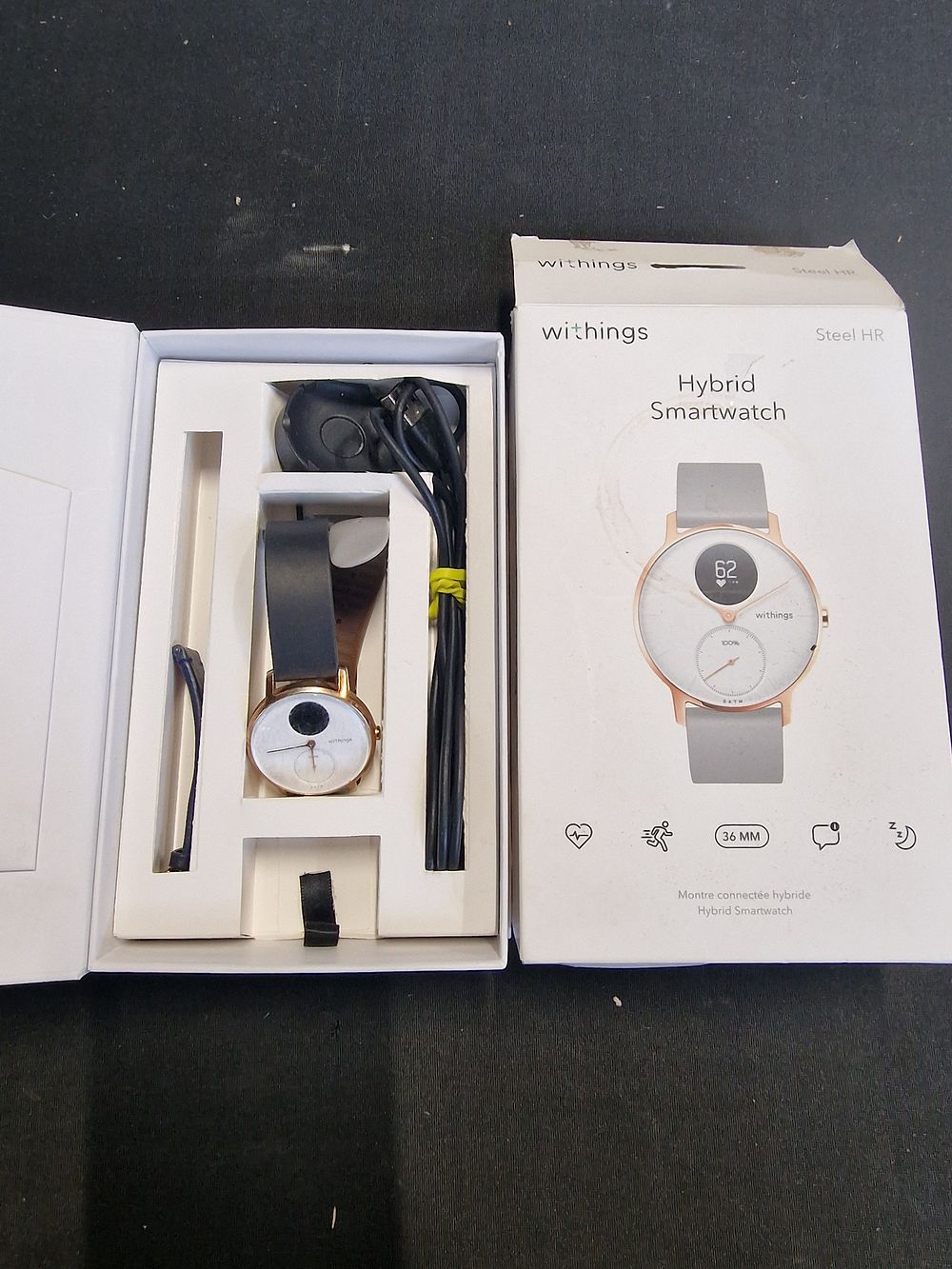 Lot 265: Withings Hybrid Smart Watch in Box. A/F