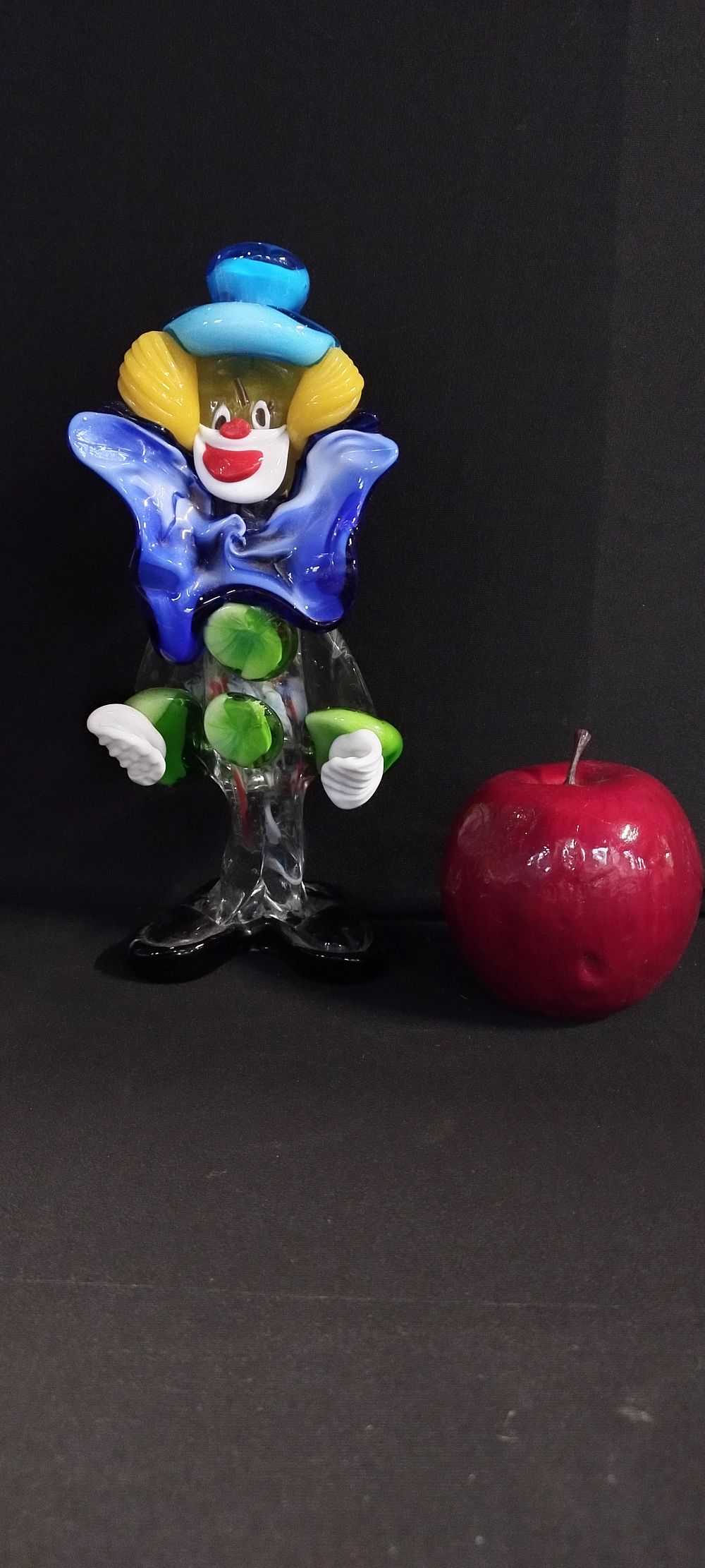 Lot 169: 1970's Murano glass Clown. Measures approx H 31.5...