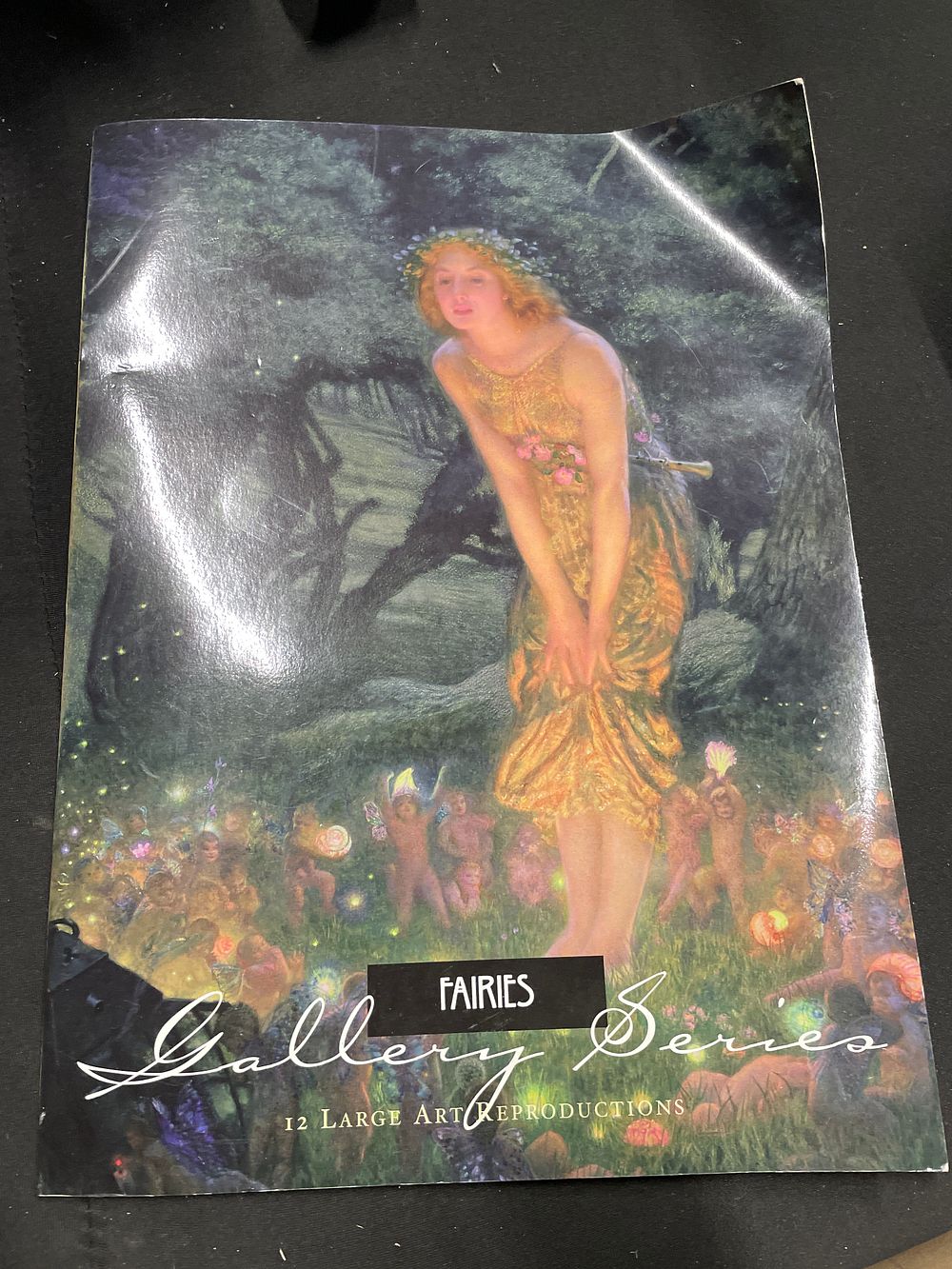 Lot 281: Large art reproductions fairies gallery art book