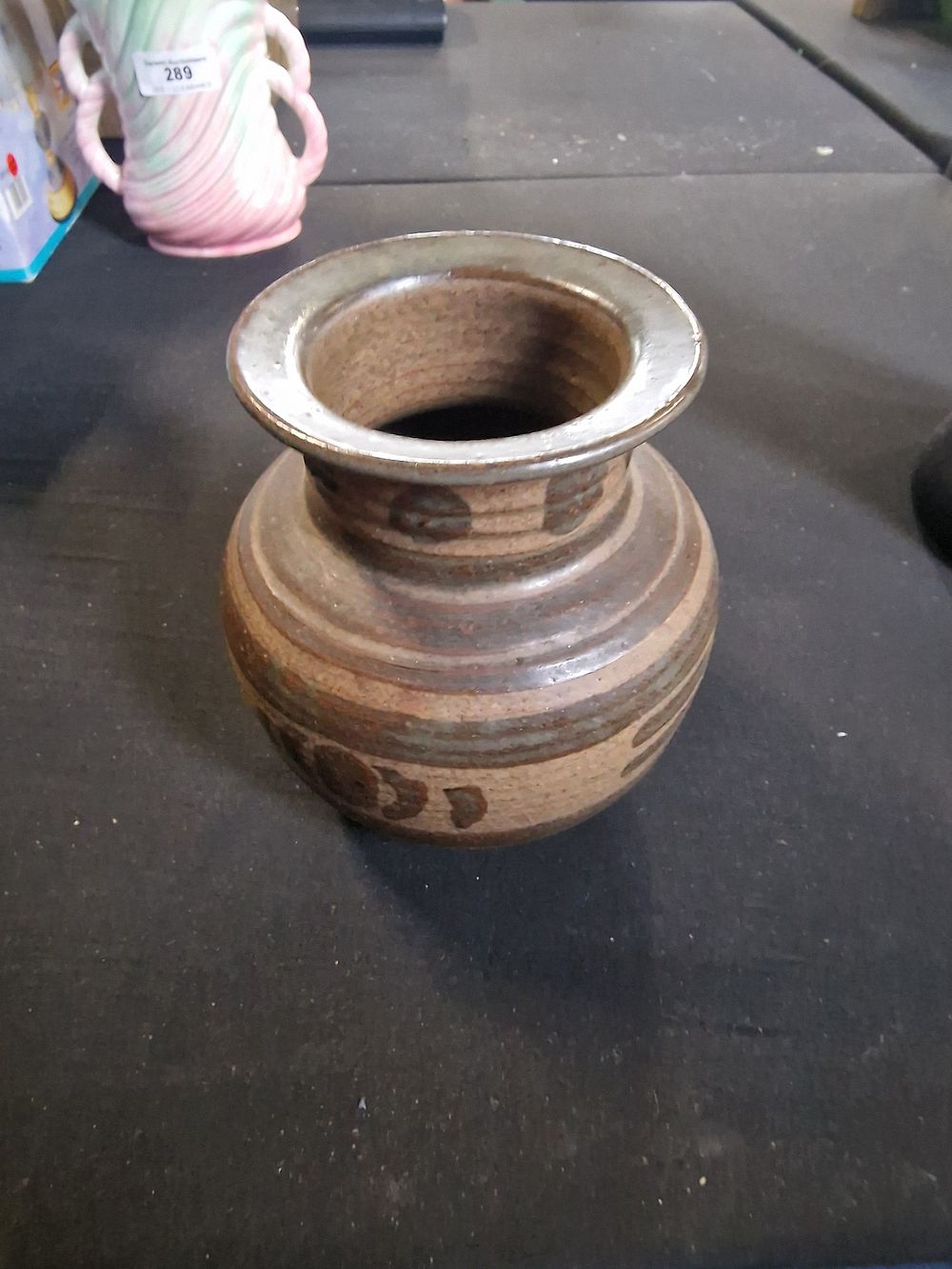 Lot 301: Clay vase