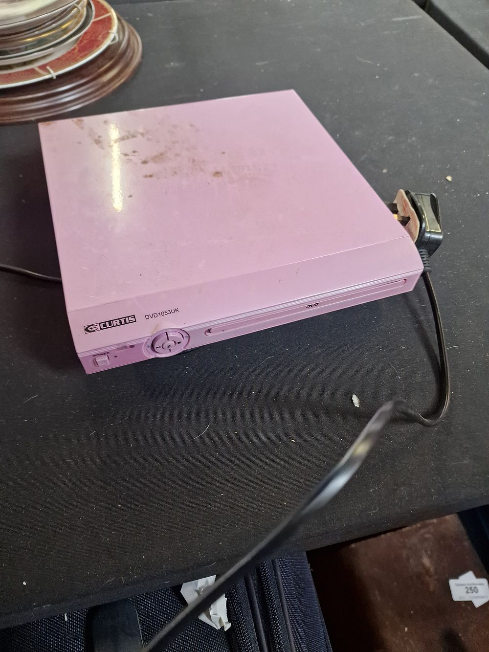 Lot 325: Pink DVD player