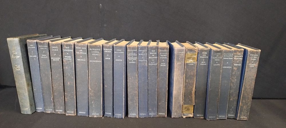 Lot 209: Collection of 20 The world's classics books. Emily...