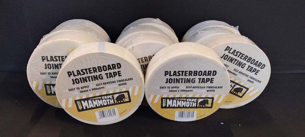 Lot 239: 11 x Rolls of Plaster Board Joining Tape...
