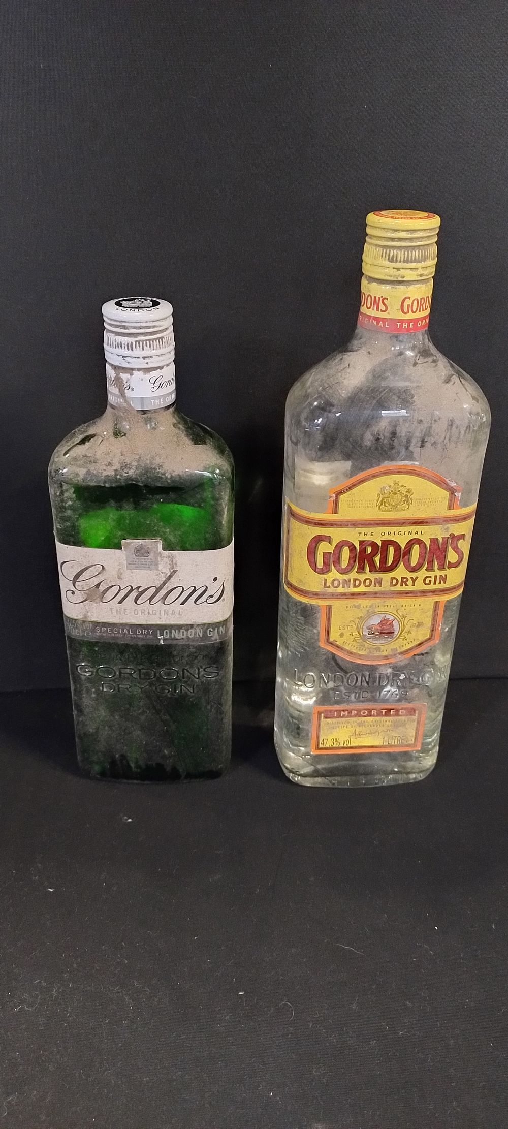 Lot 262: Two bottles of Unopened Gordon's Gin