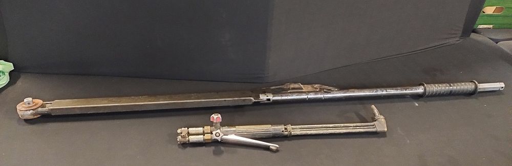 Lot 268: Two items a welding torch, and a Commercial...