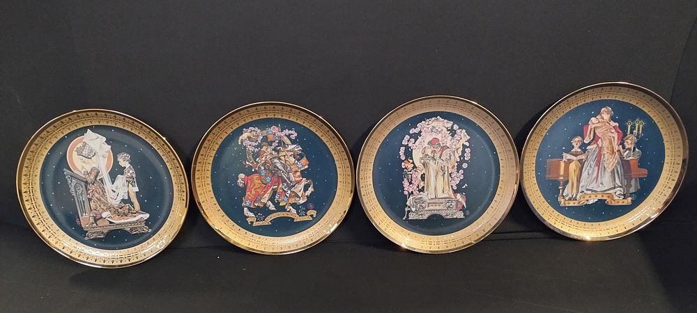 Lot 287: 4 x The Royal Cornwall Classic Collection plates.St,...