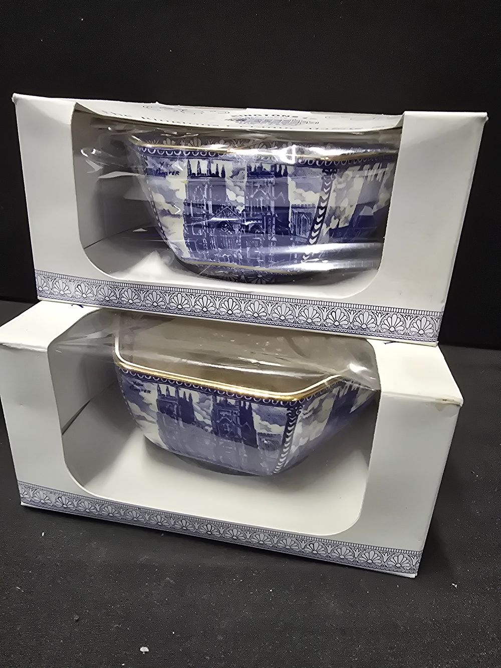 Lot 317: Two wade Ringtons ceramic mailing cathedral and chirches...