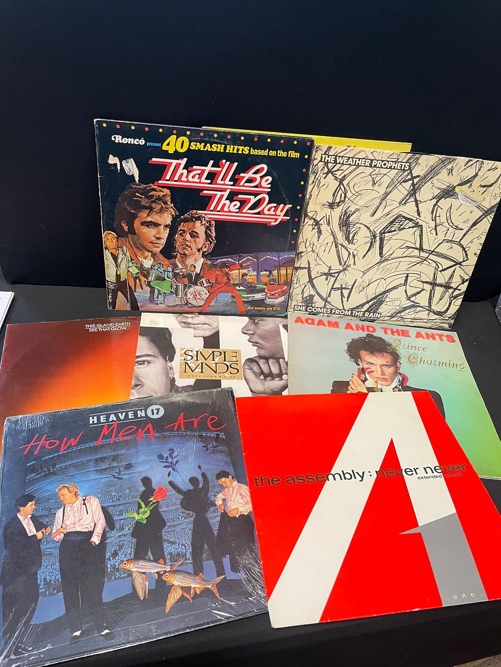 Lot 375: Selection of Vinyl inc Simple Minds, Adam and...