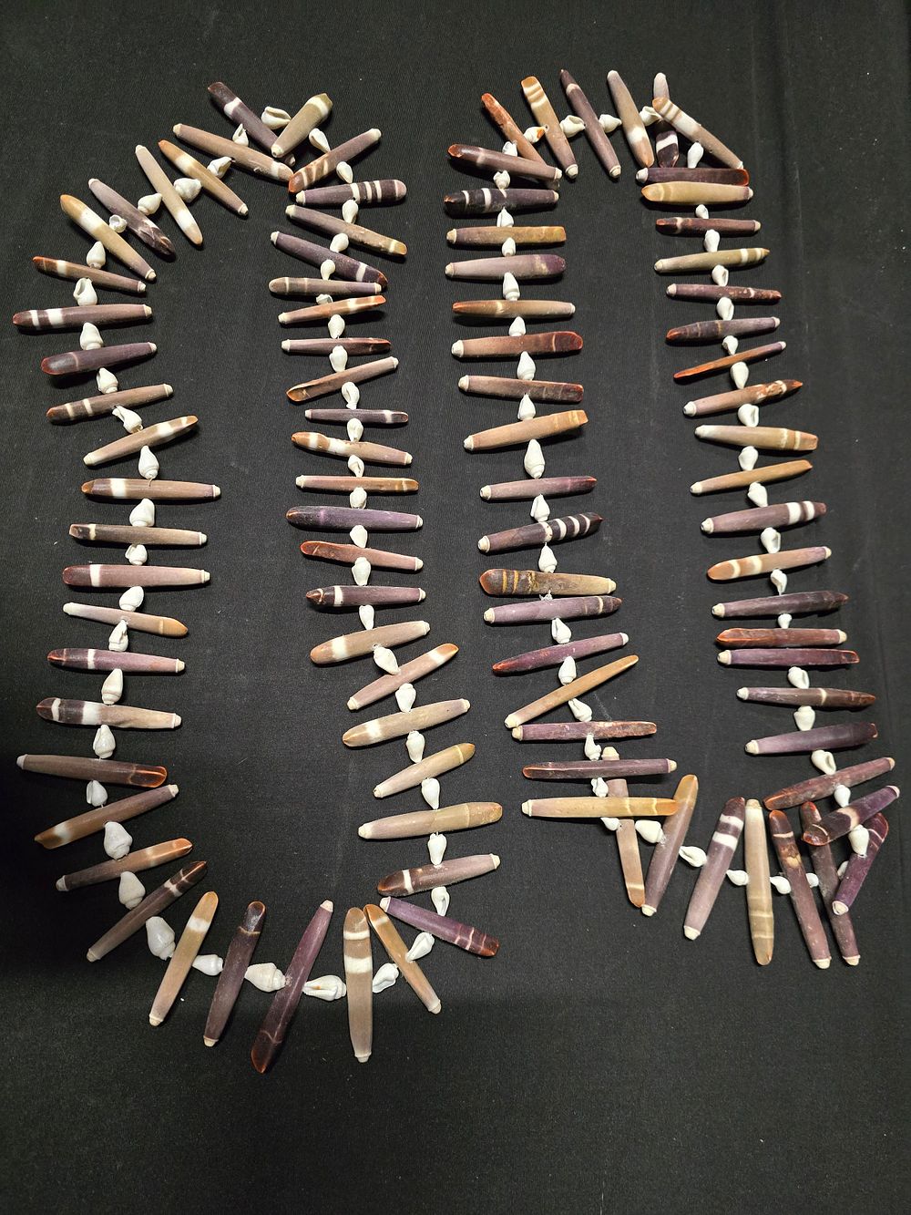 Lot 391: Vintage Spine Sea Urchin & Shell 35” Two...
