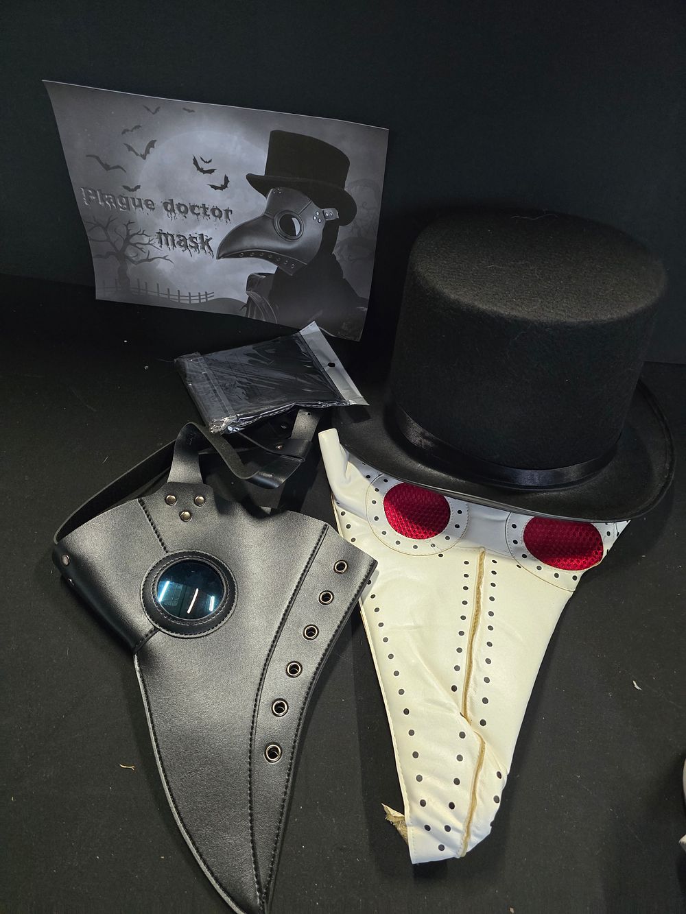 Lot 498: Racwalker plague doctor fancy dress