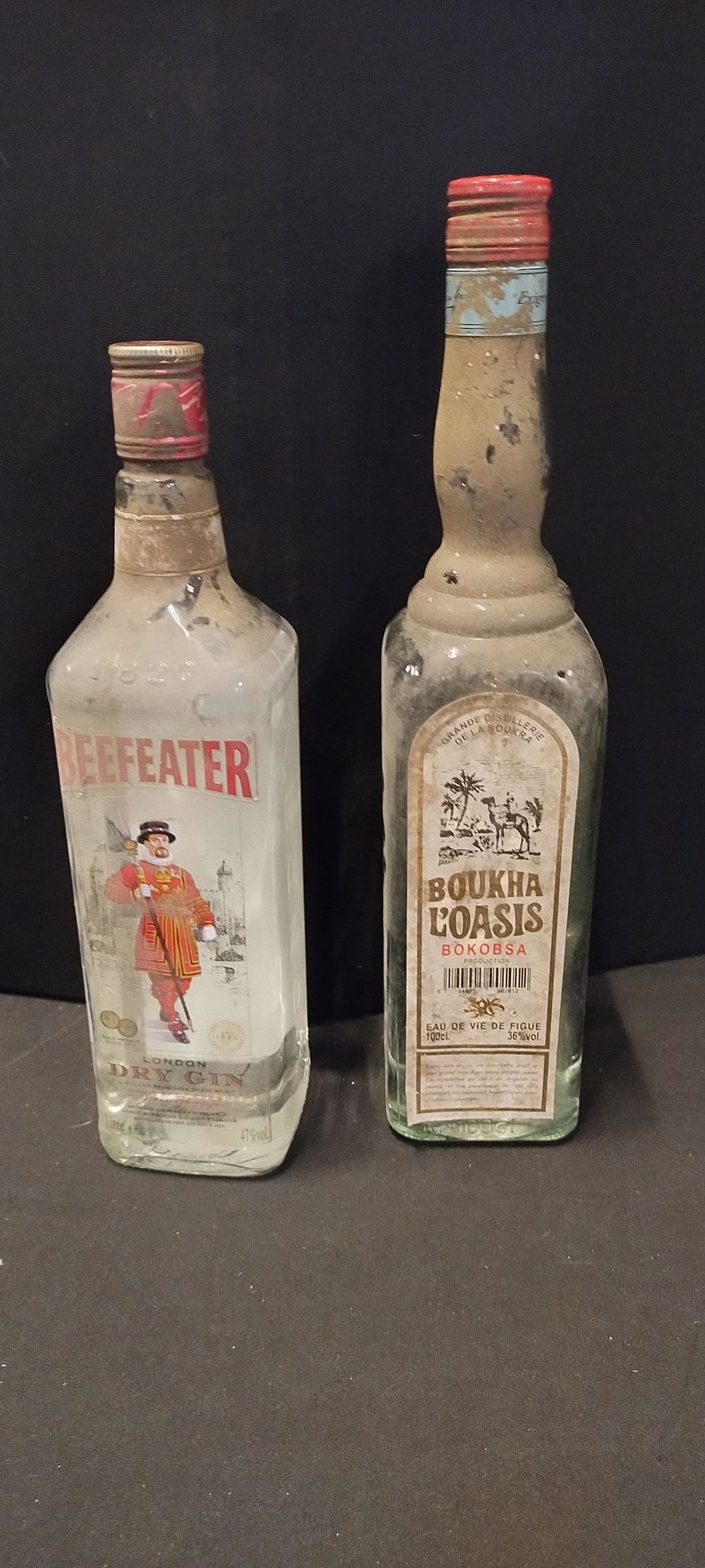 Lot 508: Two unopened bottles of Alcohol, Beefeater Gin and...