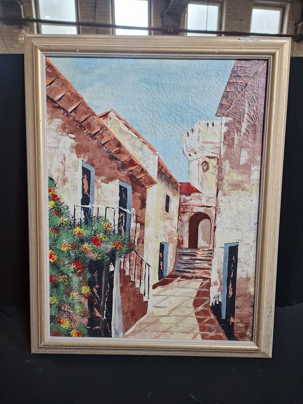 Lot 175: Original Framed Oil Painting 61x48cm