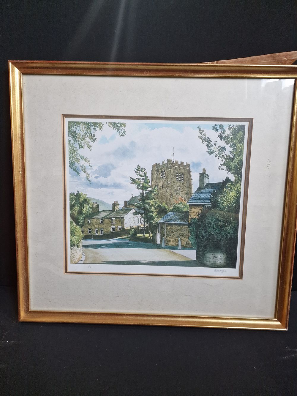 Lot 177: Signed Limited Edition Framed Print "Whittington" by Donald Dakeyne 61 of 850 46x44cm
