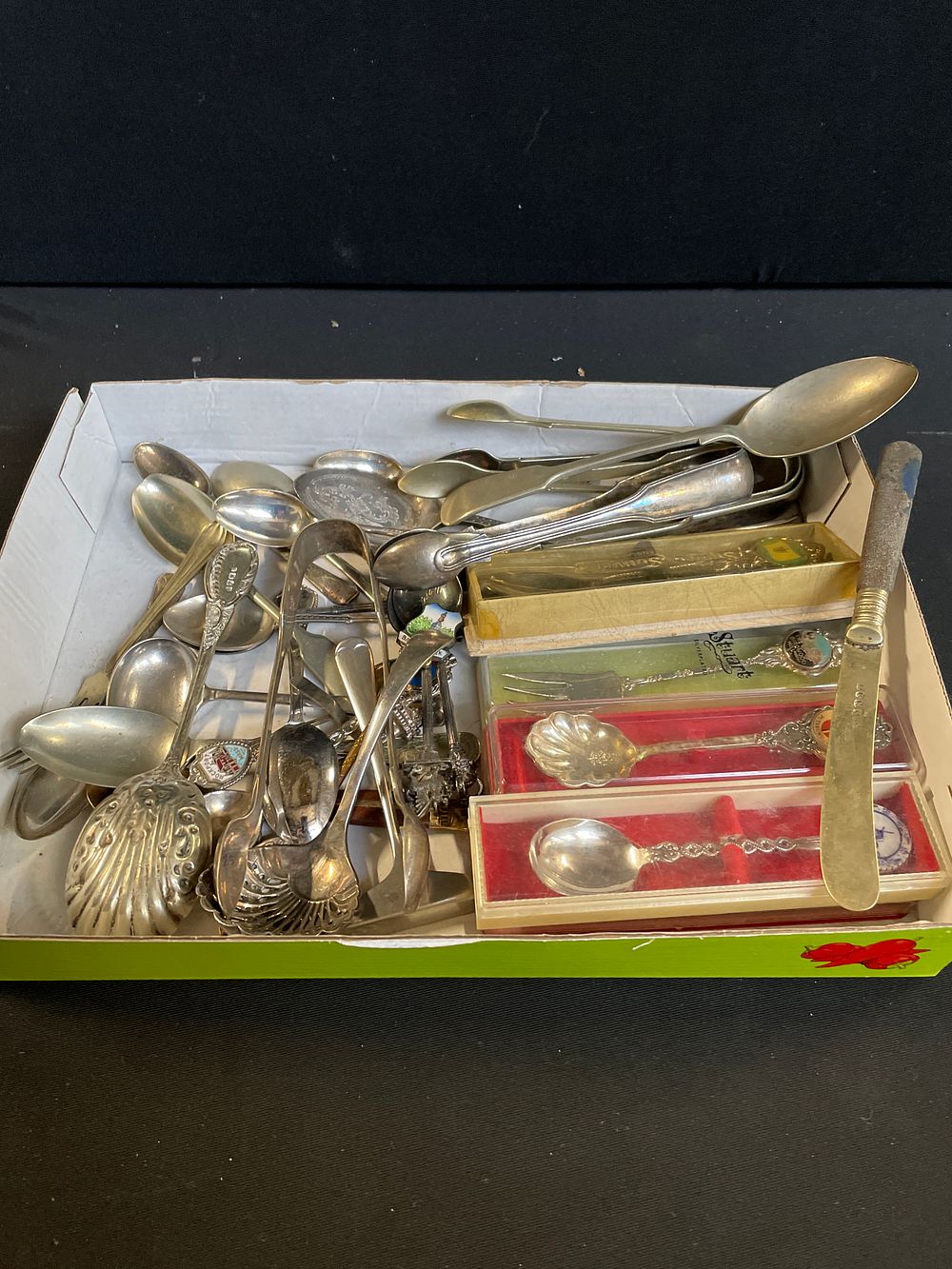 Lot 212: Selection of collectors spoons