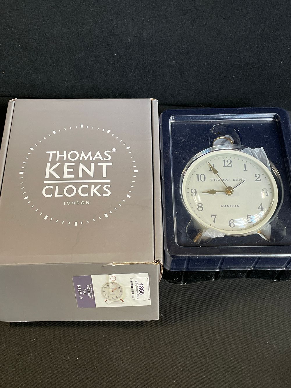 Lot 216: Thomas Kent 4”wren clock