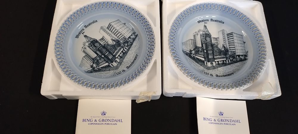 Lot 168: Two boxed Bing and Cronddahl western Australia 150th...