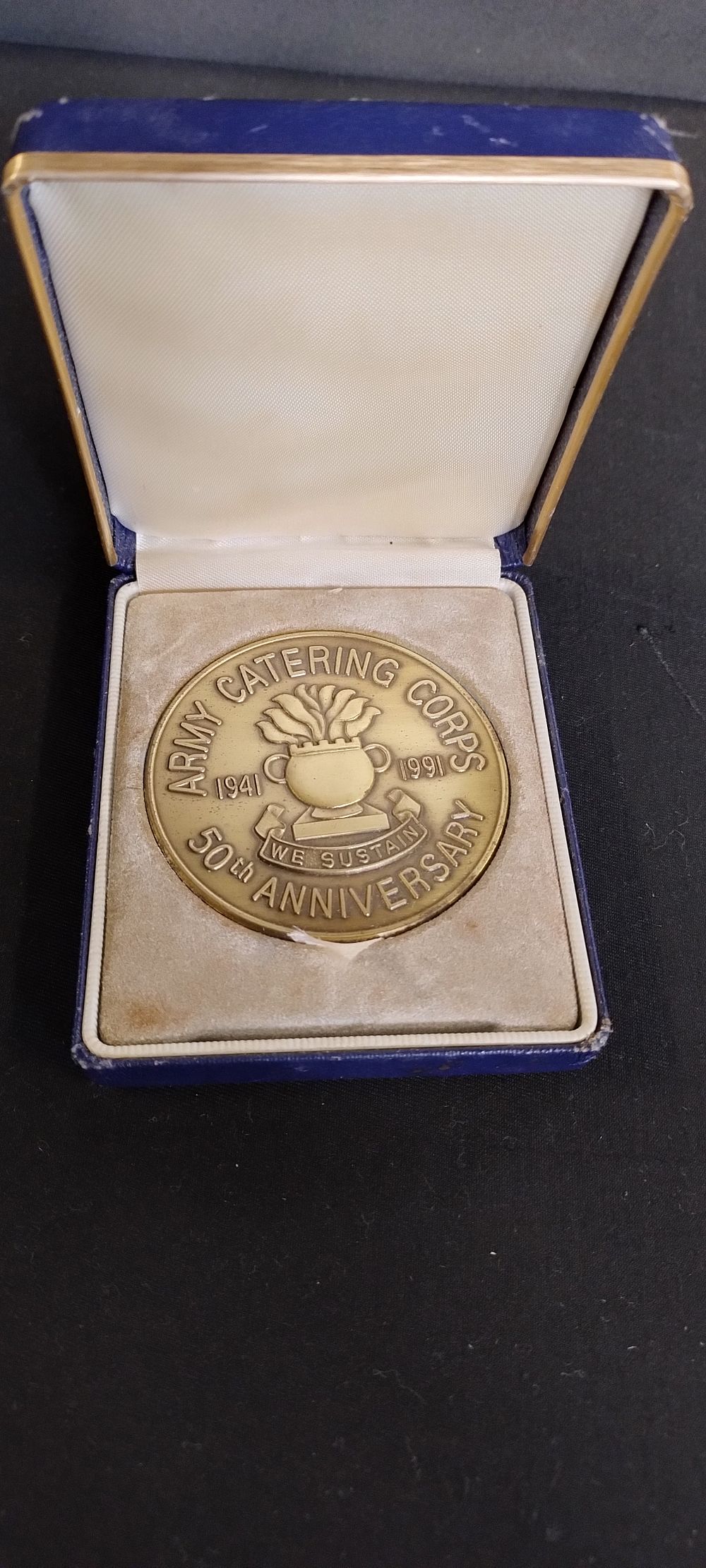 Lot 179: Army Catering Corps, 1941-1991 50th Anniversary medal awarded...