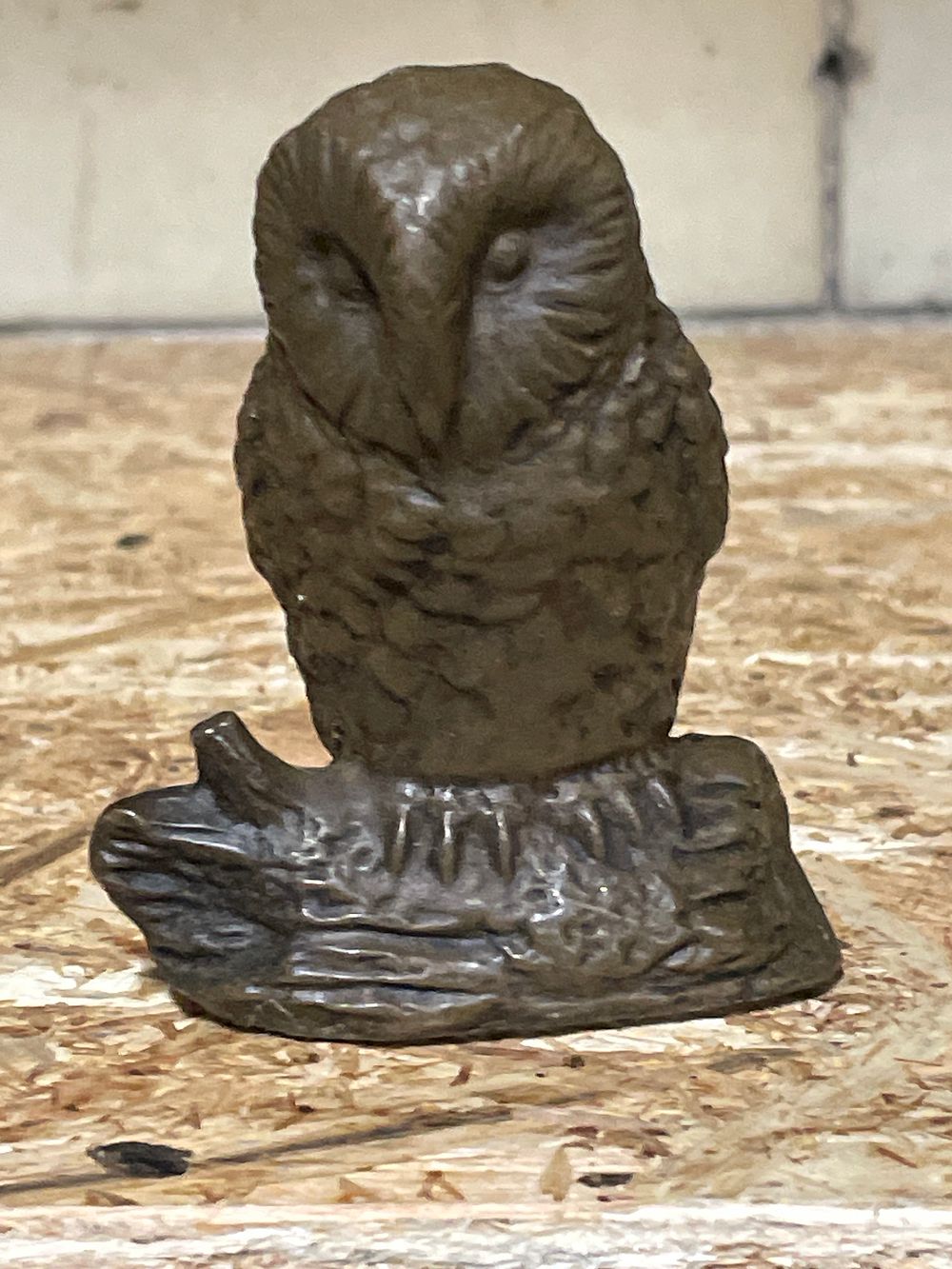 Lot 239: Bosvean colt bronze owl