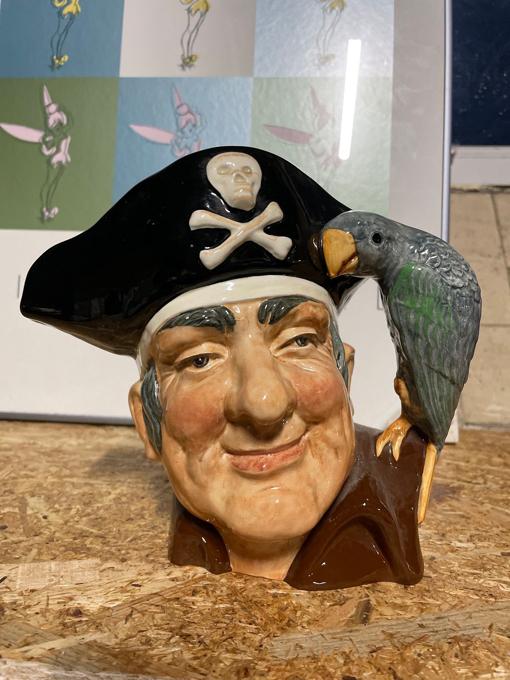 Lot 251: Large Royal Doulton ‘Long John Silver’ Toby jug