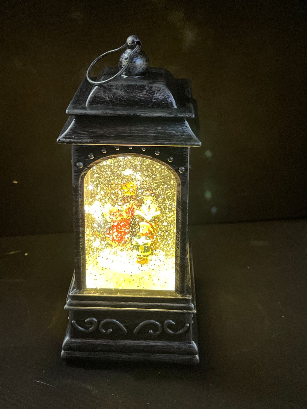 Lot 267: Christmas spinner (af)