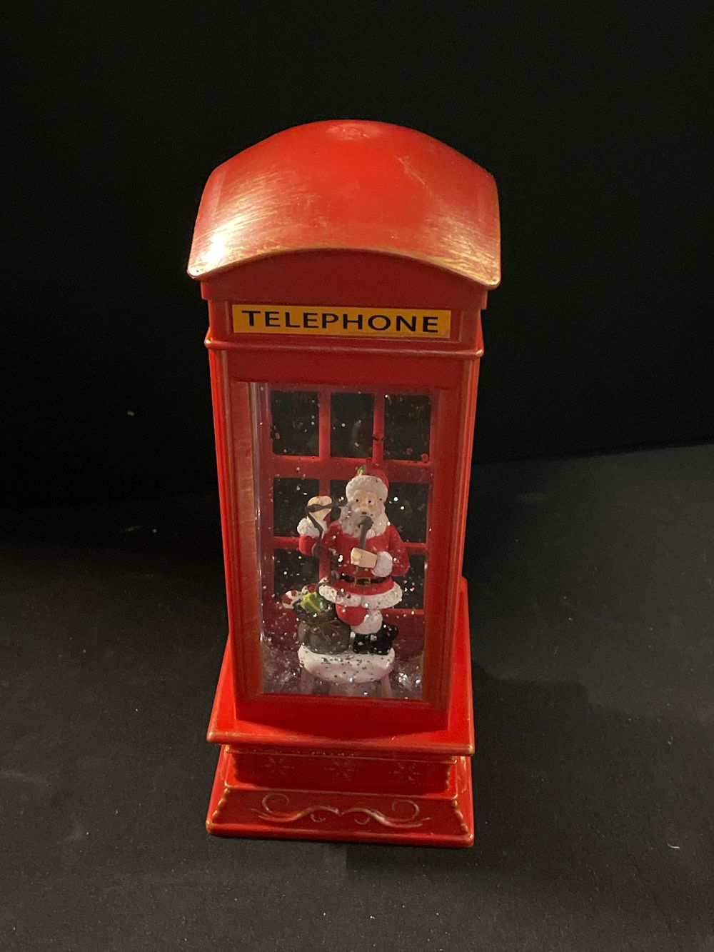 Lot 268: Santa Christmas spinner (af)