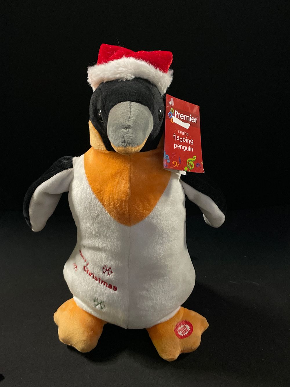 Lot 269: Singing Christmas penguin