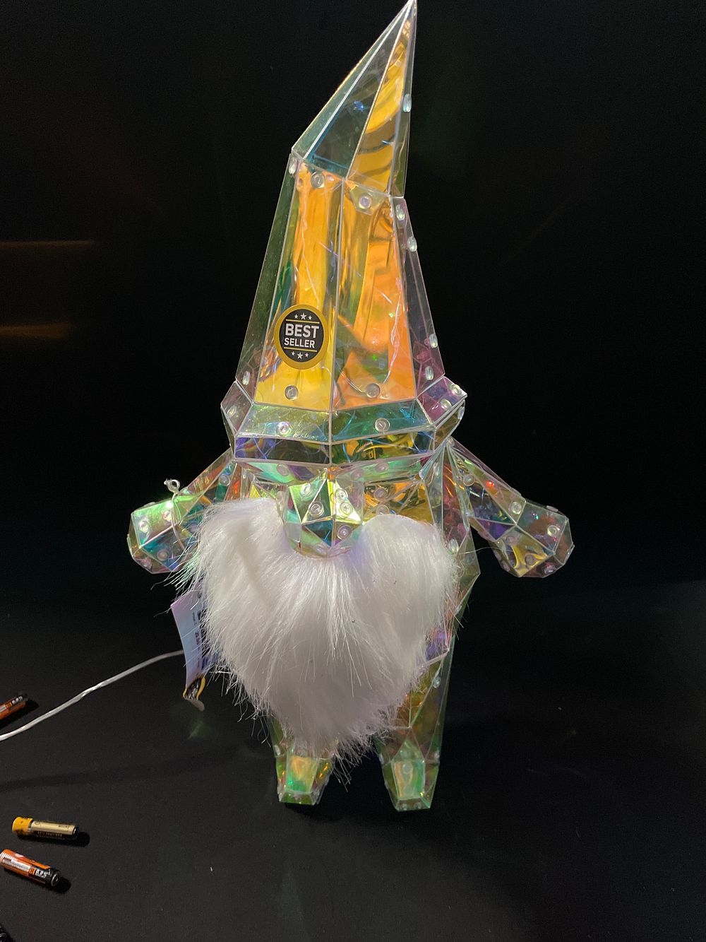 Lot 270: Light up Santa (af)