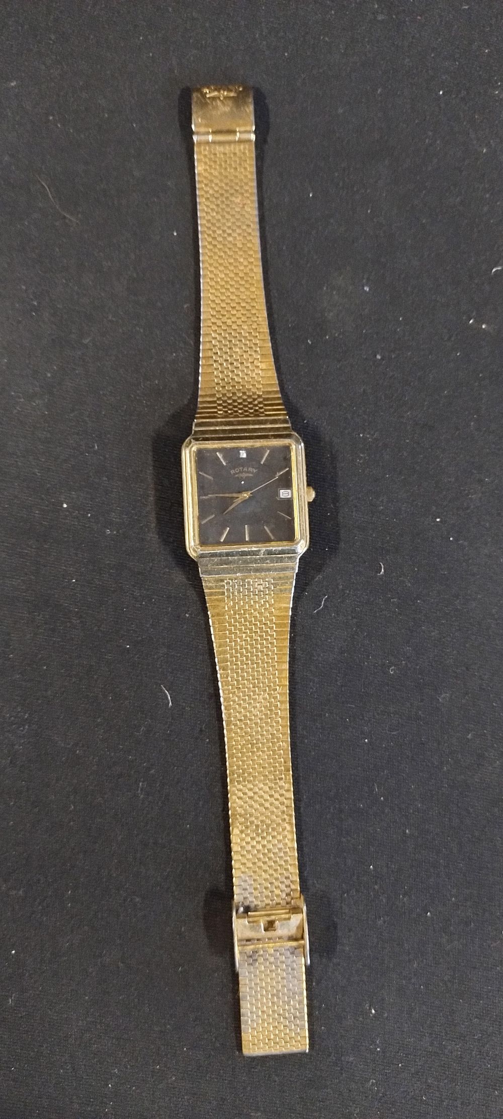 Lot 236: Vintage gold plated Rotary gents watch